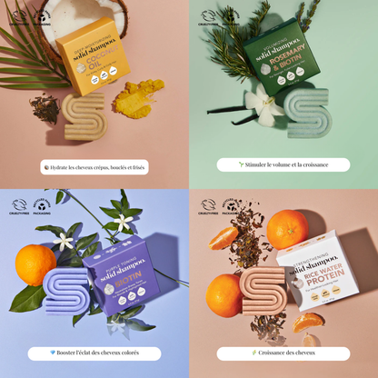 Packs shampoings et après-shampoing